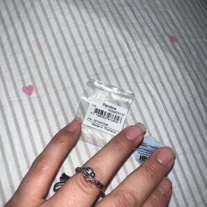 Game of thrones dragon Pandora Silver and Red Charm